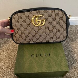 Gucci GG Marmont small camera bag